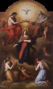 Angelika Kauffmann Die Kronung Mariens durch die Heiligste Dreifaltigkeit Spain oil painting artist